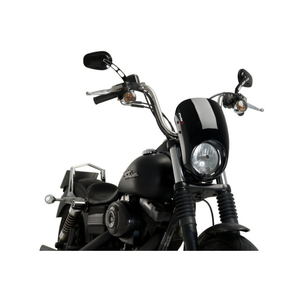 Puig Puig anarchy screen | black | harley davidson dyna street bob (fxdb) 2007>2017